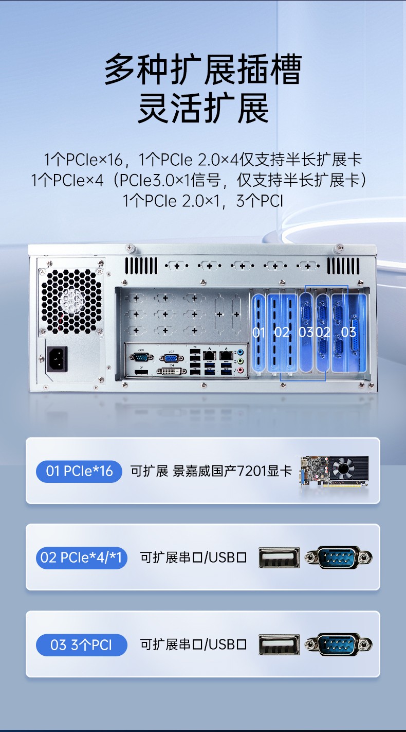 國產(chǎn)化工控機(jī),中國兆芯處理器,DT-610X-U6780MA.jpg