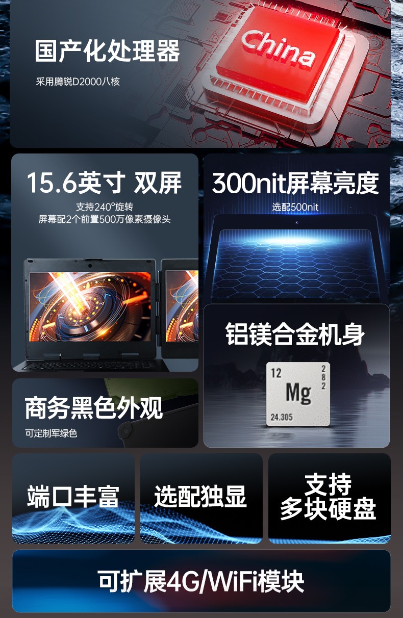 浙江國產(chǎn)化加固便攜機,上翻雙屏筆記本,DT-S1425CU-FD2K.jpg